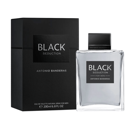 Antonio Banderas Seduction In Black EDT 200 ML Hombre Original