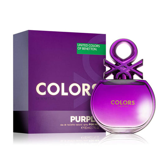 Benetton Colors Woman Purple EDT 80 ML Mujer Original