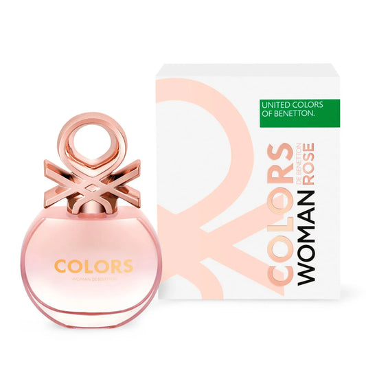 Benetton Colors Woman Rose EDT 80 ML Mujer Original