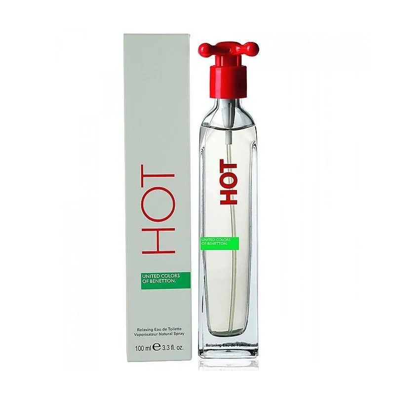 Benetton Hot EDT 100 ML Hombre Original