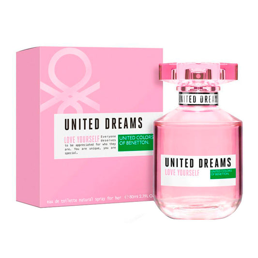 Benetton United Dreams Love Yourself EDT 80 ML Mujer Original