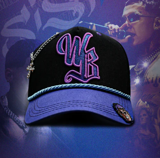 Gorra Premium Negra y Azul – W Merch