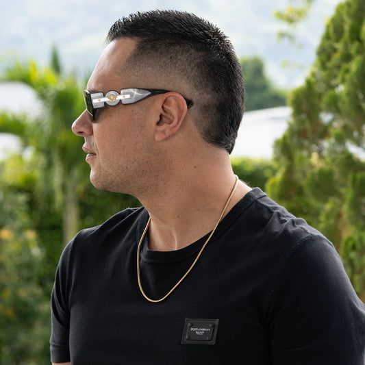 Cadena Tejido Cordón Hombre