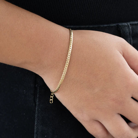 Pulsera tejido Grabada Unisex