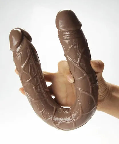 Dildo Doble May 38cm de Silicona Flexible
