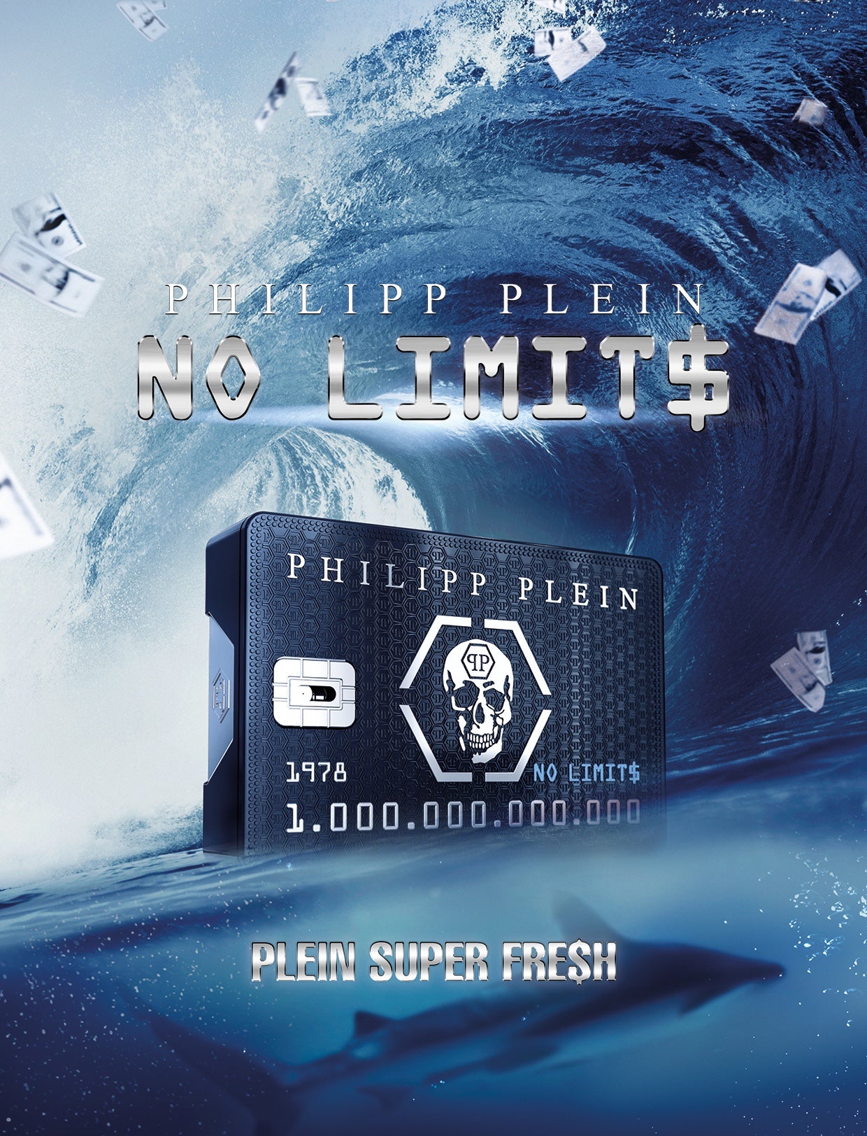 Philipp Plein No Limits EDP 90 ML Hombre Perfume Original