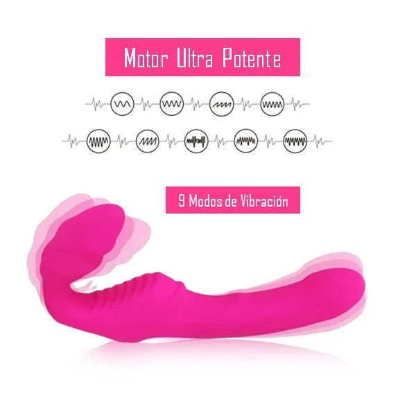 Vibrador Doble Clito Recargable con Control Remoto