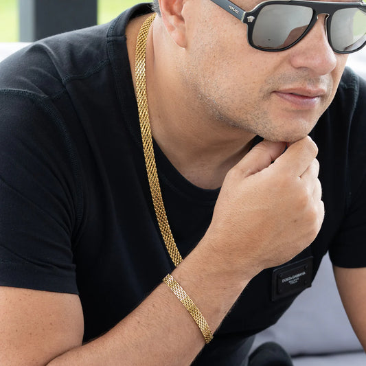 Cadena Tejido Chinesca Unisex