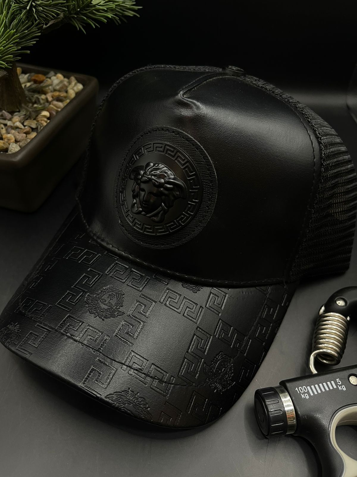 Gray helmet for bikers