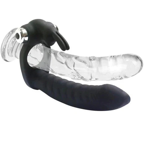 Anillo Vibrador y Consolador Frodo 7 Modos Doble Estimulación