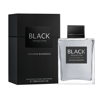 Antonio Banderas Seduction In Black EDT 200 ML Hombre Original