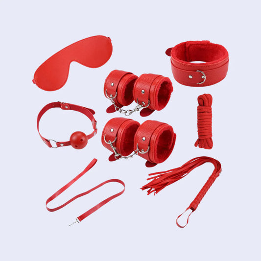 Kit BDSM Bondage Capri con Esposas y Antifaz