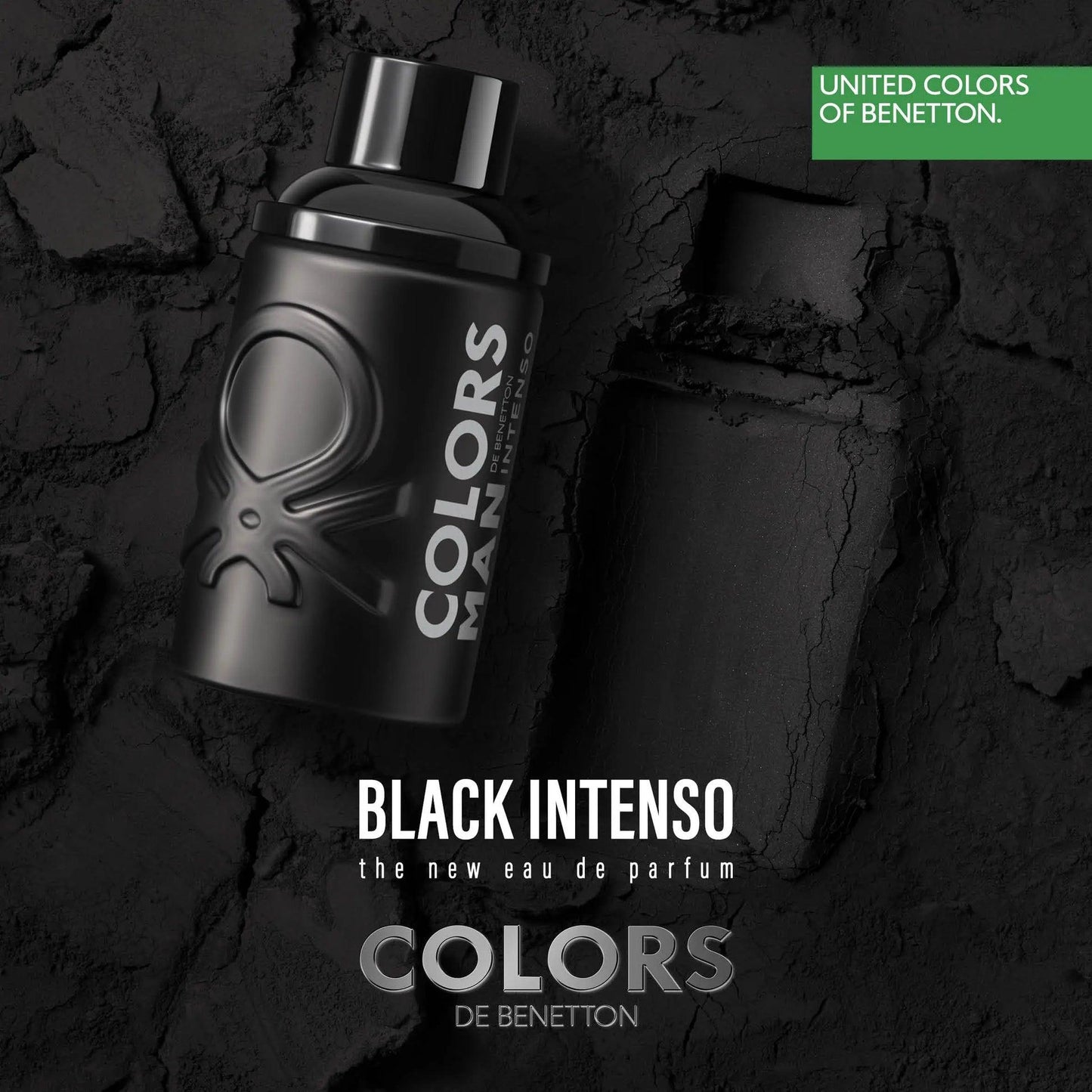 Benetton Colors Man Black Intenso EDT 100 ML Hombre Original