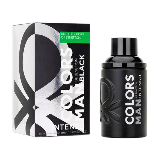 Benetton Colors Man Black Intenso EDT 100 ML Hombre Original