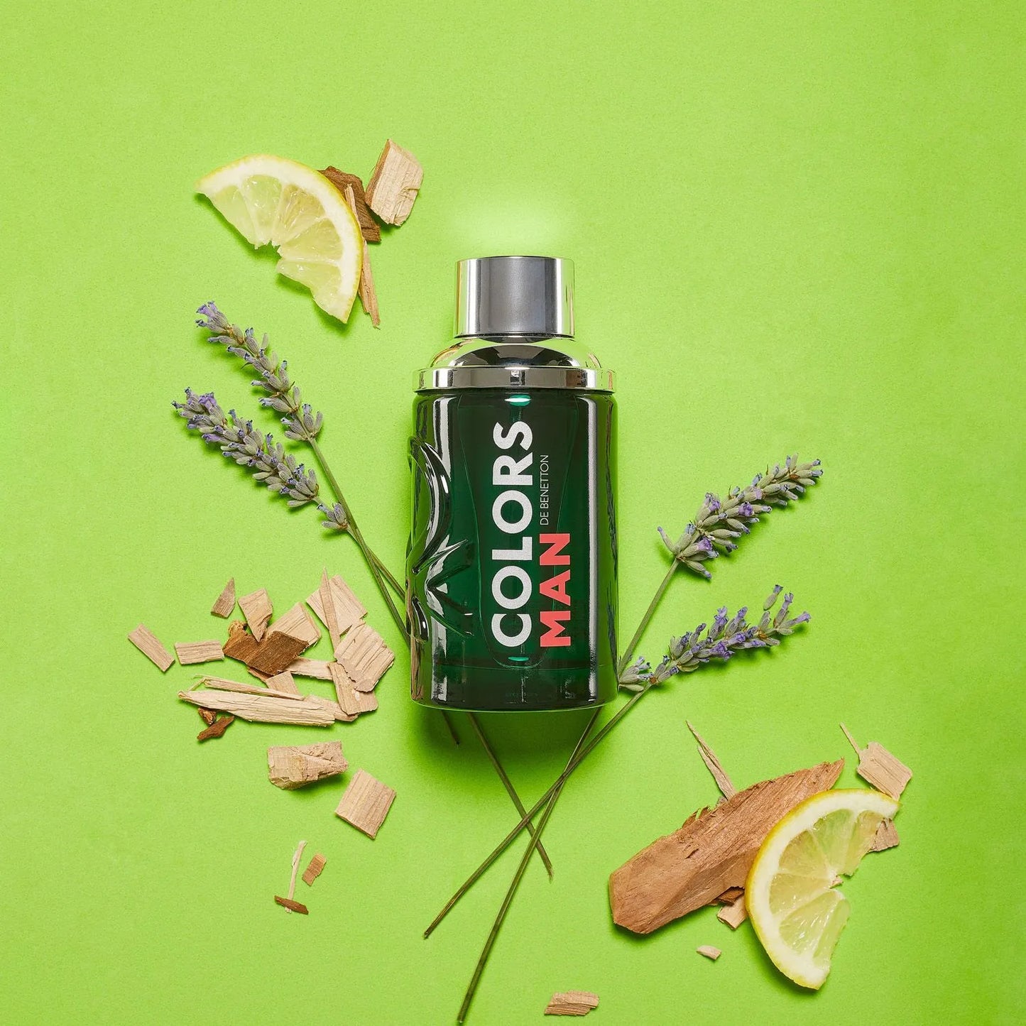 Benetton Colors Man Green EDT 100 ML Hombre Original