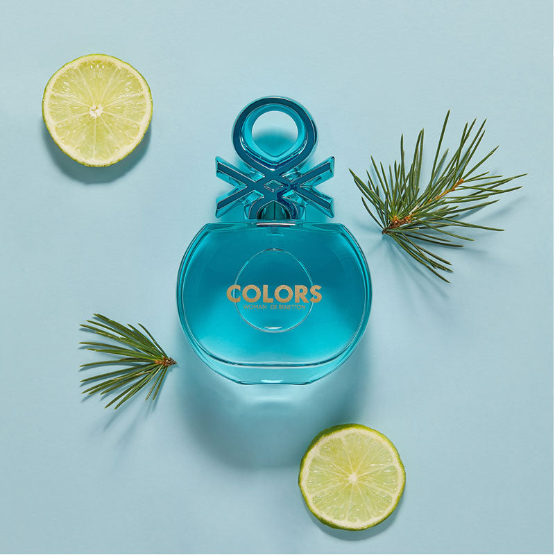 Benetton Colors Woman Blue EDT 80 ML Mujer Original