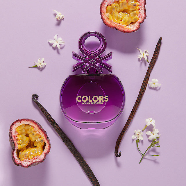 Benetton Colors Woman Purple EDT 80 ML Mujer Original