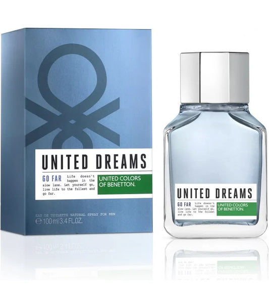 Benetton United Dreams Go Far EDT 100 ML Hombre Original
