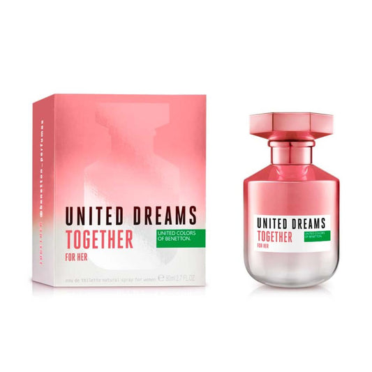 Benetton United Dreams Together For Her EDT 80 ML Mujer Original