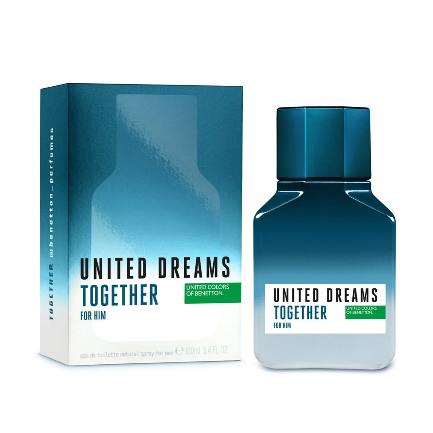 Benetton United Dreams Together For Him EDT 80 ML Hombre Original