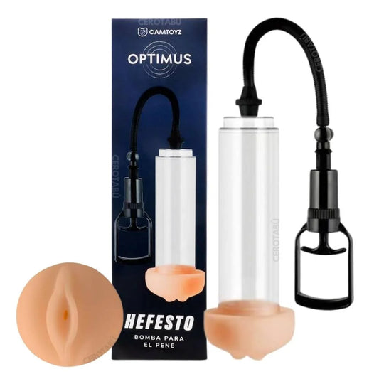 Bomba de Vacío para Pene Hefesto Manual Camtoyz