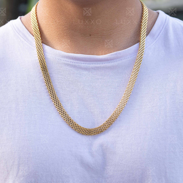 Cadena Tejido Chinesco Unisex