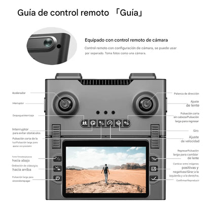 Drone M66 Max HD Plegable WiFi Cámara Aérea