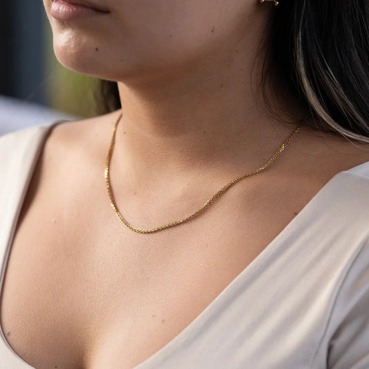 Cadena Tejido China Mujer