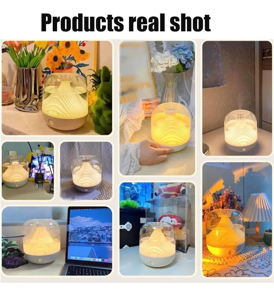 Humidificador Difusor de Aroma con Luz Relajante – Ideal para Dormir Mejor