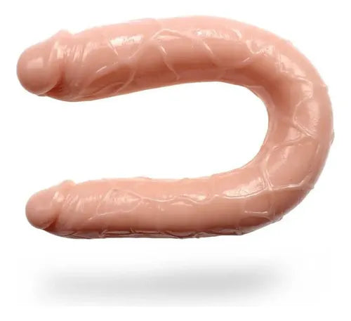 Dildo Doble Niel 38cm Silicona Doble Estimulación Flexible