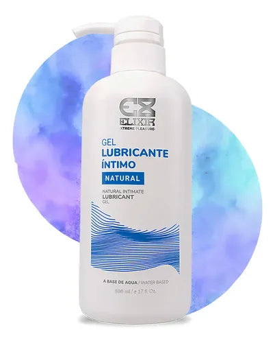 Gel Lubricante Íntimo Natural Elixir 500 ML Base Agua Uso Íntimo
