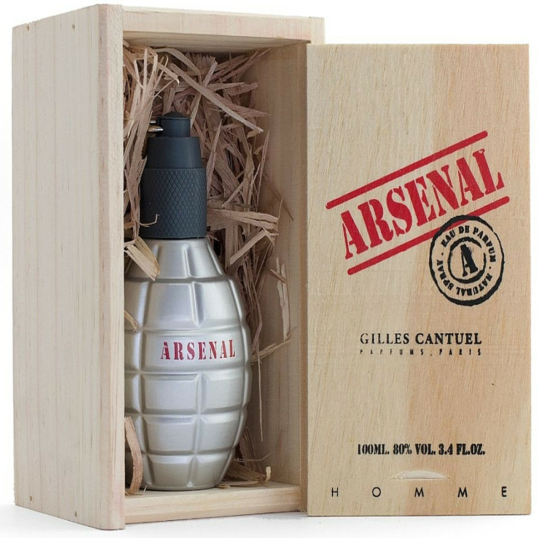Gilles Cantuel Arsenal Gris EDT 100 ML Hombre Original