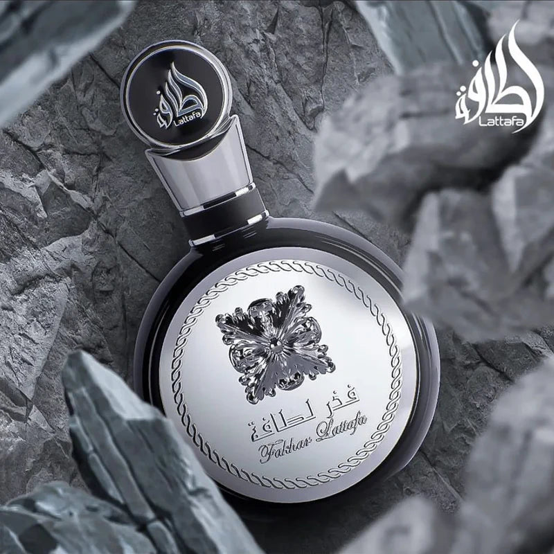 Lattafa Fakhar Platinum EDP 100 ML Hombre Perfume Original