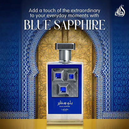 Lattafa Blue Sapphire EDP 100 ML Unisex Perfume Original