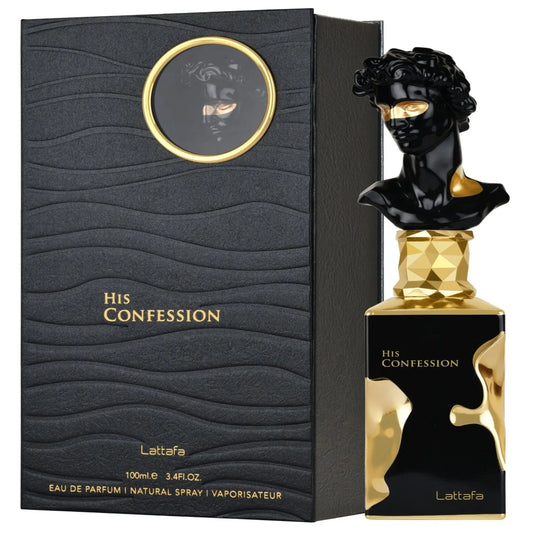 Lattafa His Confession EDP 100 ML Hombre Perfume Original