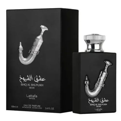 Lattafa Ishq Al Shuyukh Silver EDP 100 ML Hombre Perfume Original