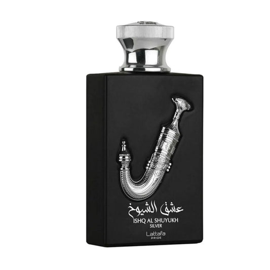 Lattafa Ishq Al Shuyukh Silver EDP 100 ML Hombre Perfume Original