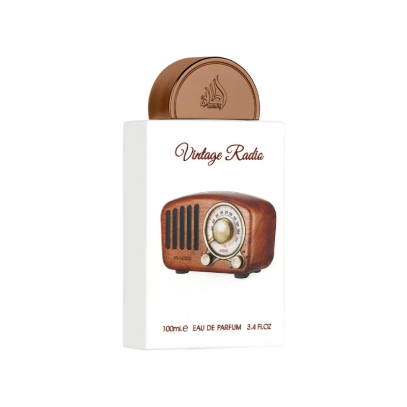 Lattafa Vintage Radio EDP 100 ML Unisex Perfume Original