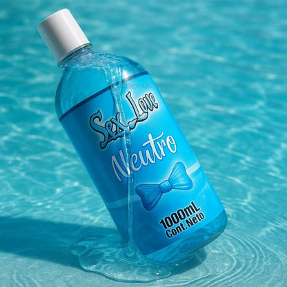Lubricante Íntimo Neutro Base Agua 1000 ML Sex Love