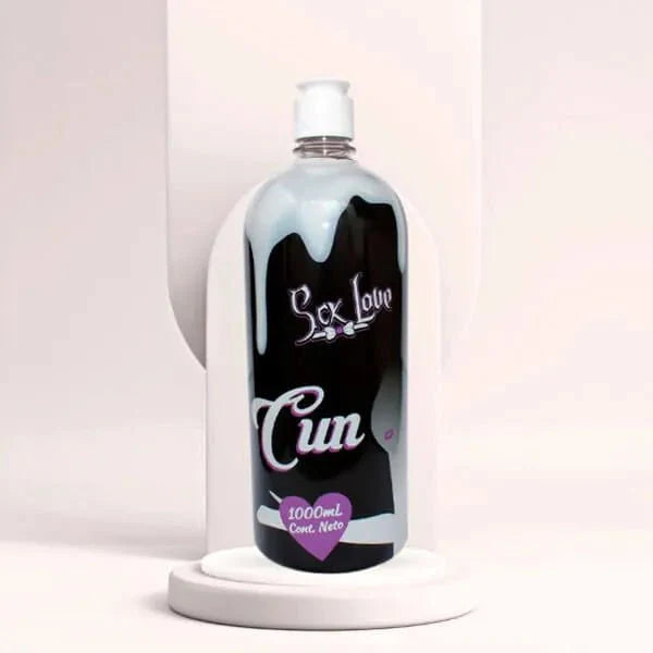 Lubricante Íntimo Tipo CUM Sex Love 1000 ML Base Agua Alta Duración
