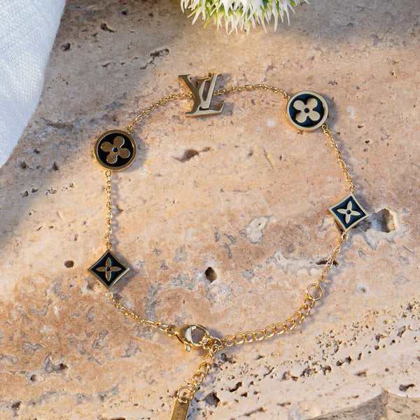 Pulsera LV Trebol Mujer