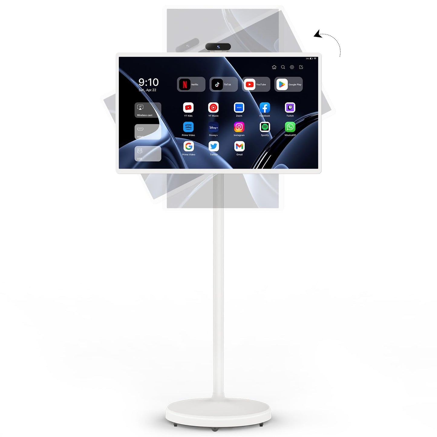 Pantalla Inteligente StandByMe 24" Touch WiFi Multimedia