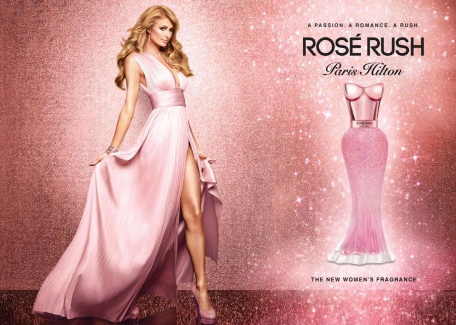 Paris Hilton Rose Rush EDP 100 ML Mujer Original