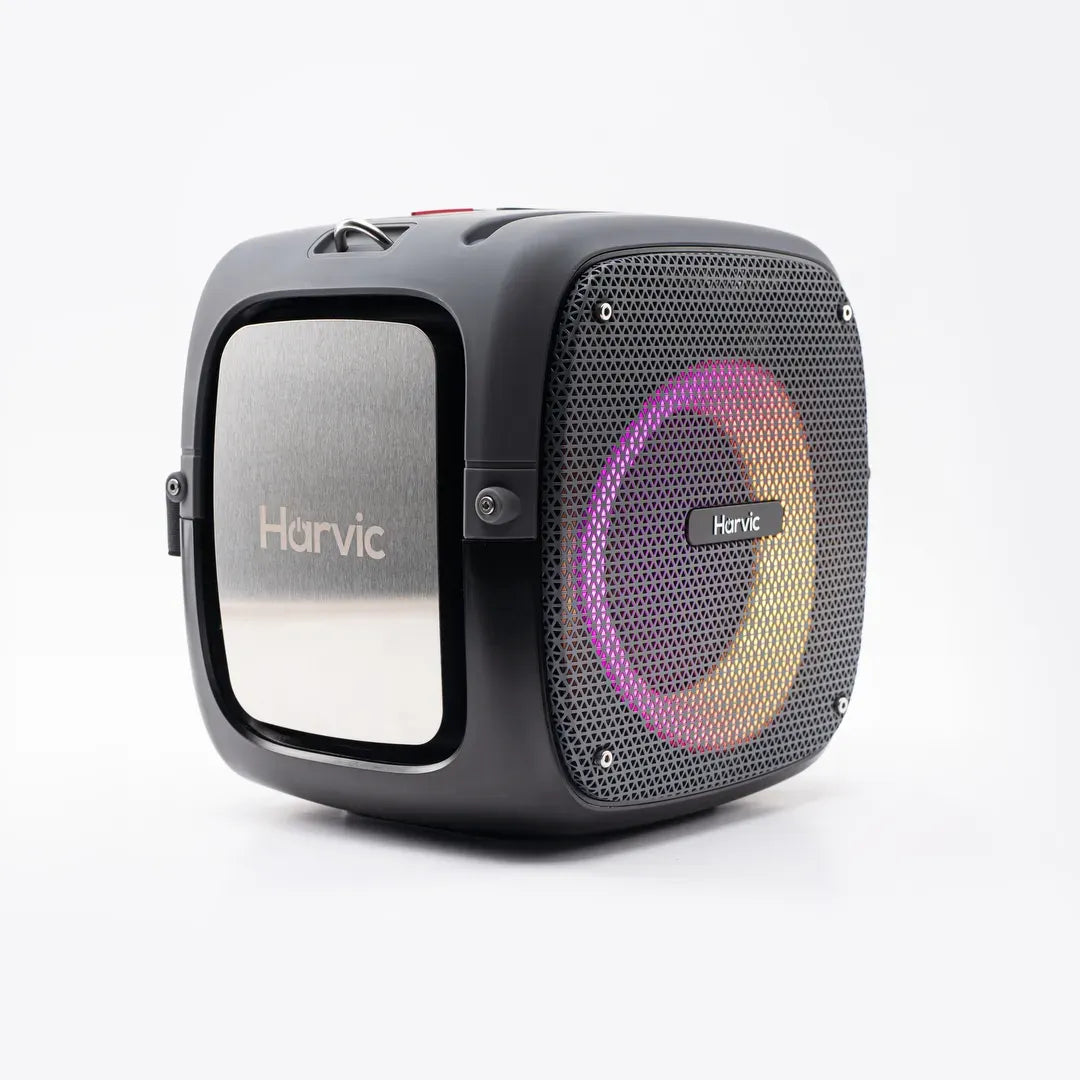 Parlante Harvic PR-XL-850 Bluetooth Portátil Super Bass RGB