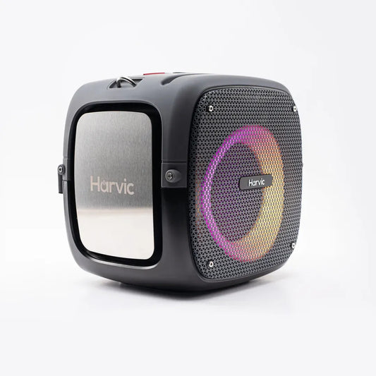 Parlante Harvic PR-XL-850 Bluetooth Portátil Super Bass RGB