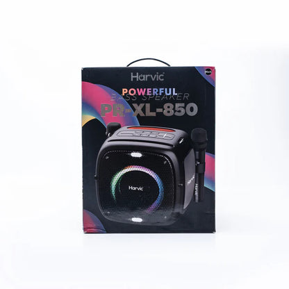 Parlante Harvic PR-XL-850 Bluetooth Portátil Super Bass RGB