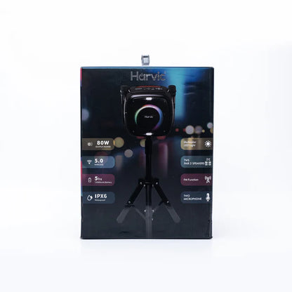 Parlante Harvic PR-XL-850 Bluetooth Portátil Super Bass RGB