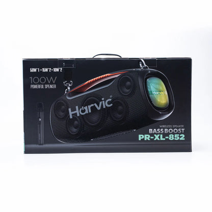Parlante Harvic PR-XL-852 Bluetooth 100W Super Bass RGB