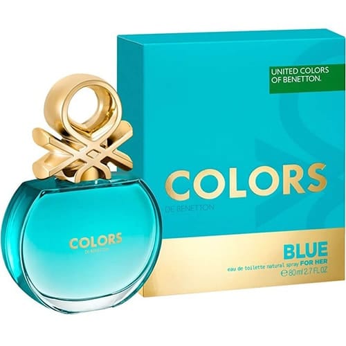 Benetton Colors Woman Blue EDT 80 ML Mujer Original