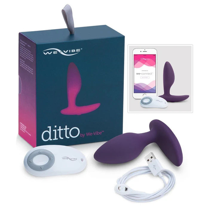 Plug Anal Vibrador Interactivo We-Vibe Ditto con App